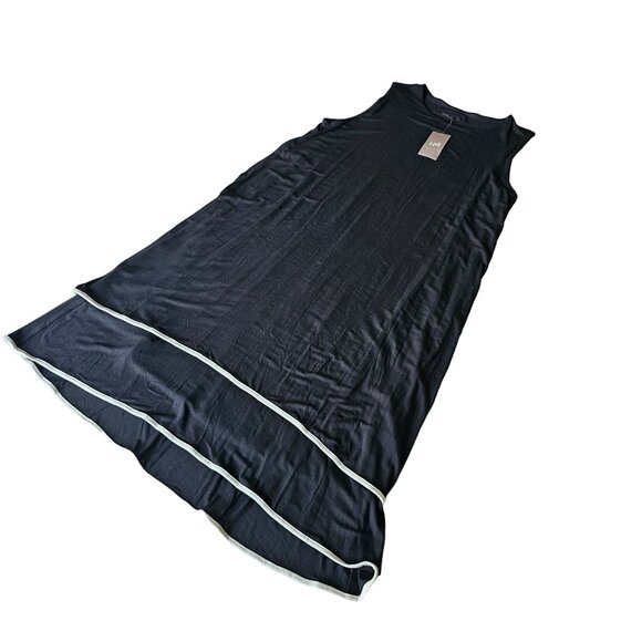 NWT J.Jill Black and White Sheeth Dress A Line size S - Picture 4 of 13